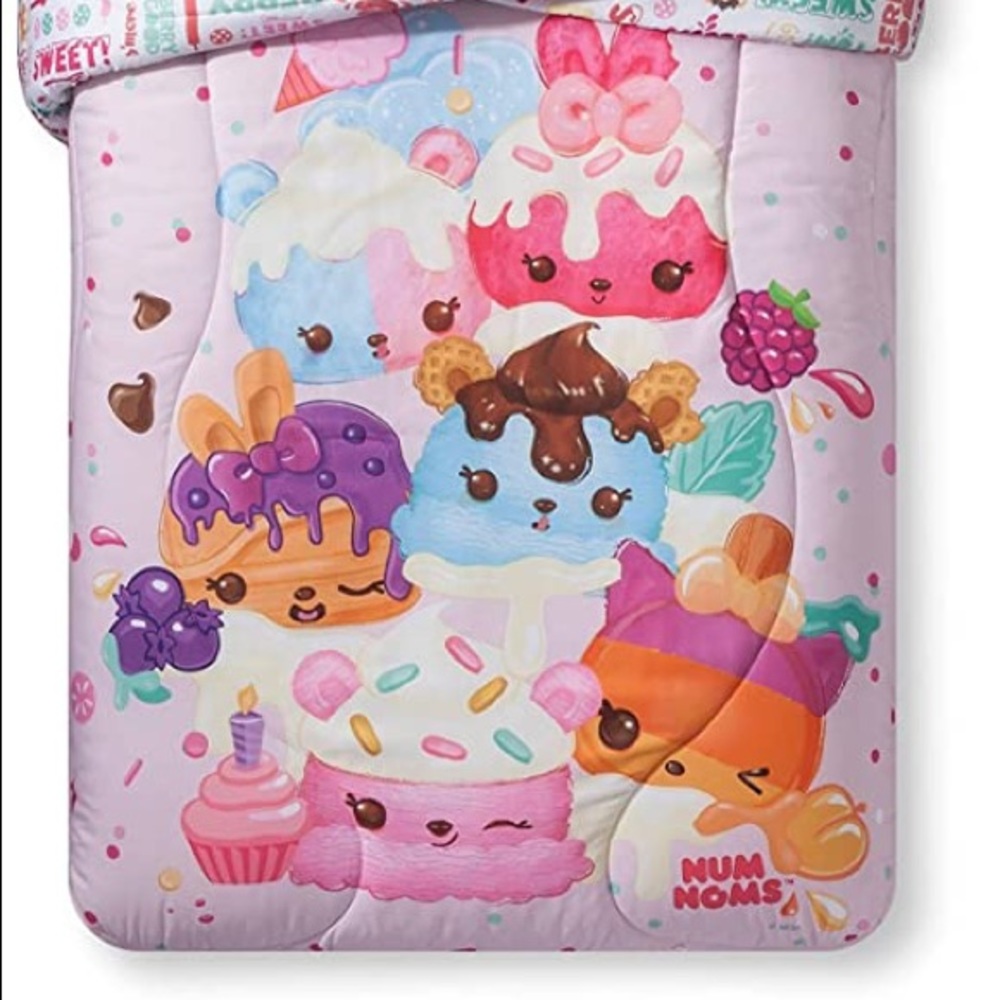 num nom Comforter Sprinkle sparkle fun vintage